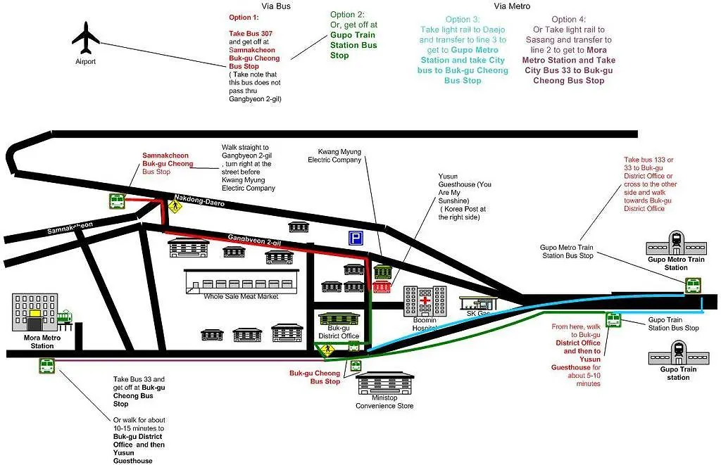 Yusun Guesthouse Busan 2*,  Coreia do Sul